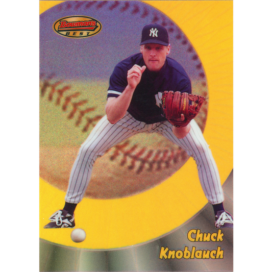 1998 Bowman's Best Chuck Knoblauch (Refractor)