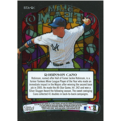 2008 Topps Stadium Club Robinson Cano Autograph
