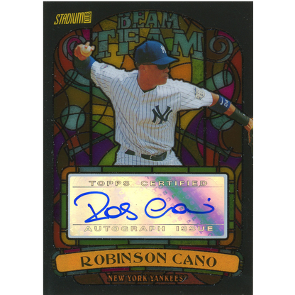 2008 Topps Stadium Club Robinson Cano Autograph
