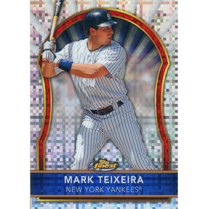 2011 Topps Finest Mark Teixeira (X-Fractor)