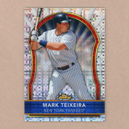 2011 Topps Finest Mark Teixeira (X-Fractor)