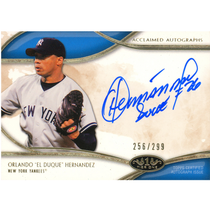 2014 Topps Tier One Orlando Hernandez Autograph