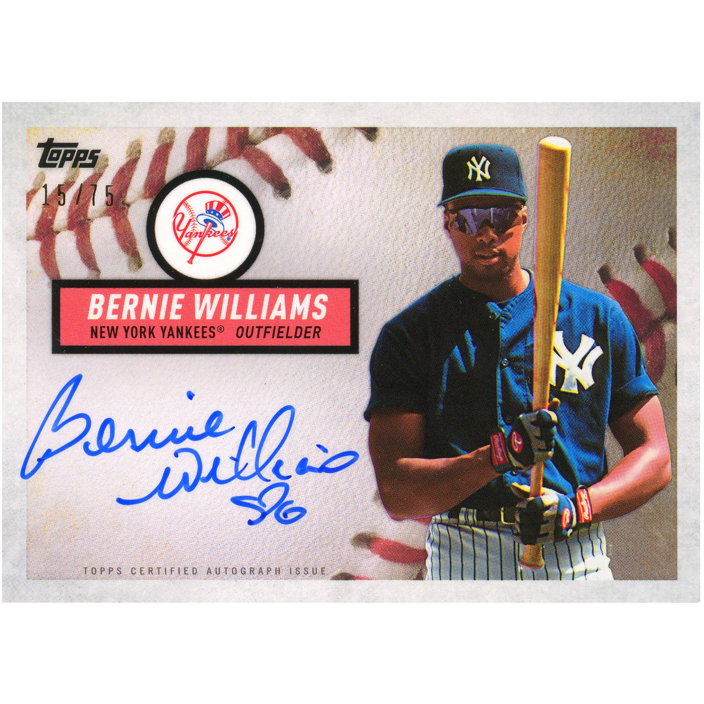 2019 Topps Brooklyn Bernie Williams Autograph