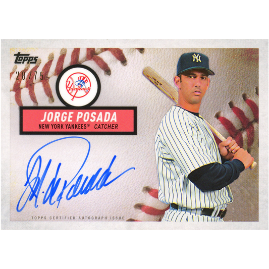 2019 Topps Brooklyn Jorge Posada Autograph