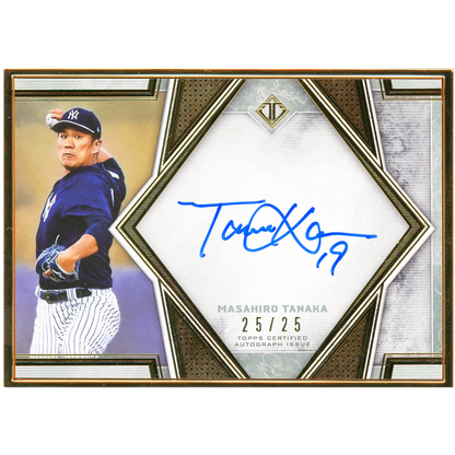 2019 Topps Transcendent Masahiro Tanaka Autograph