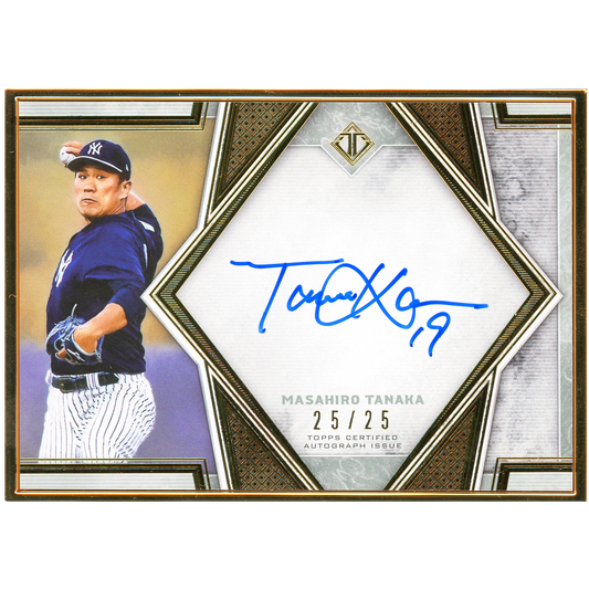 2019 Topps Transcendent Masahiro Tanaka Autograph
