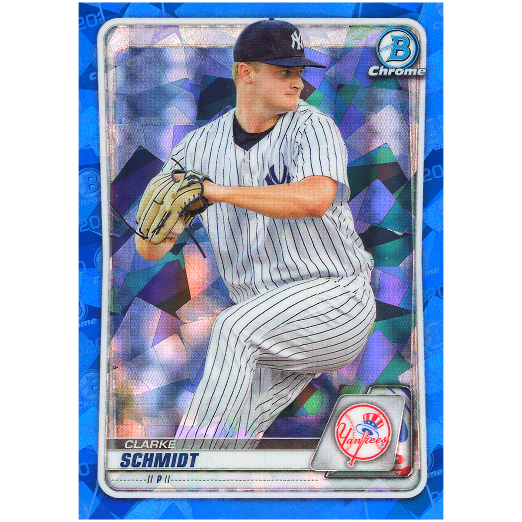 2020 Bowman Chrome Sapphire Clarke Schmidt