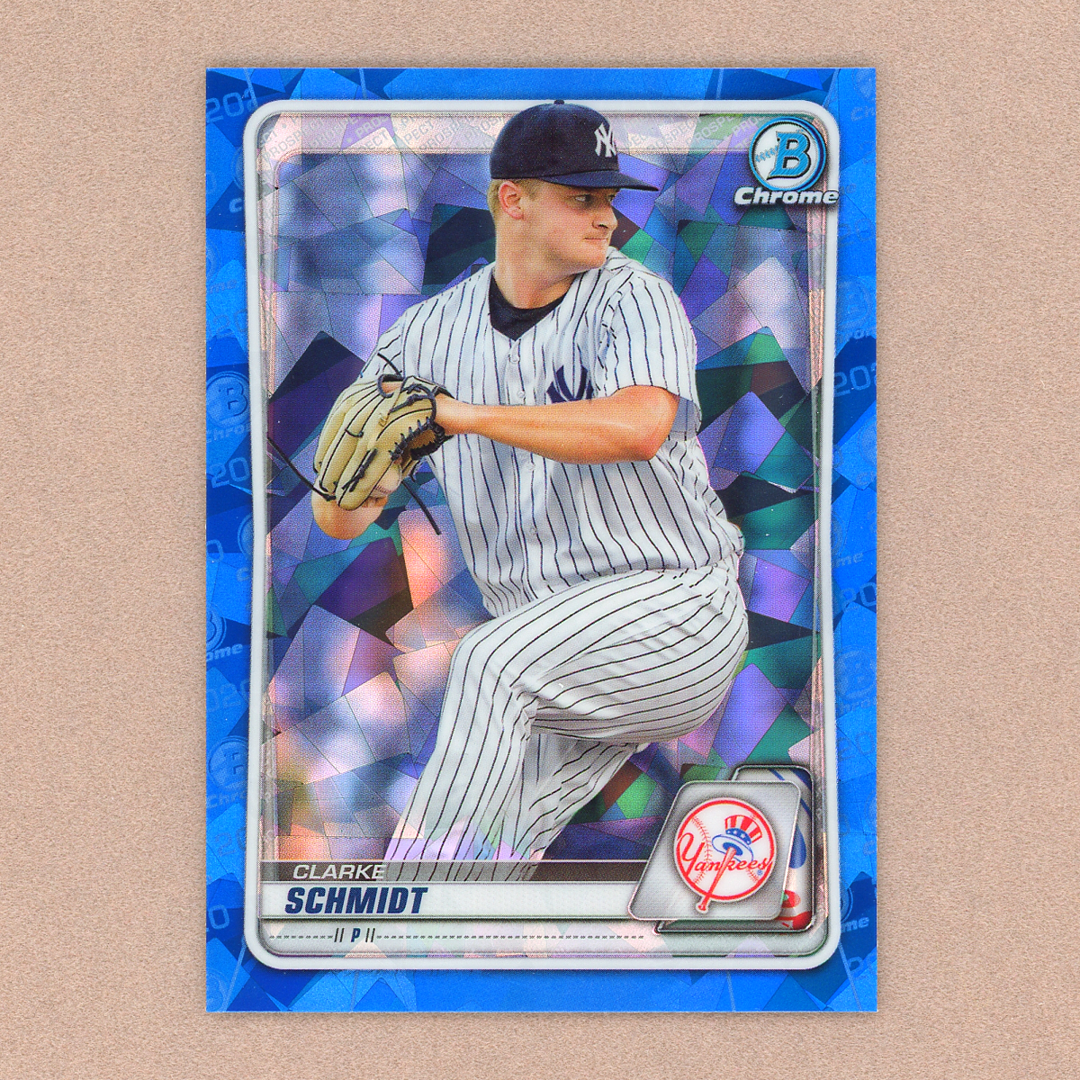 2020 Bowman Chrome Sapphire Clarke Schmidt