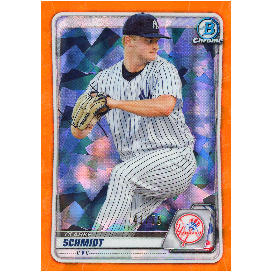 2020 Bowman Chrome Sapphire Clarke Schmidt (Orange)