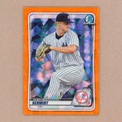 2020 Bowman Chrome Sapphire Clarke Schmidt (Orange)