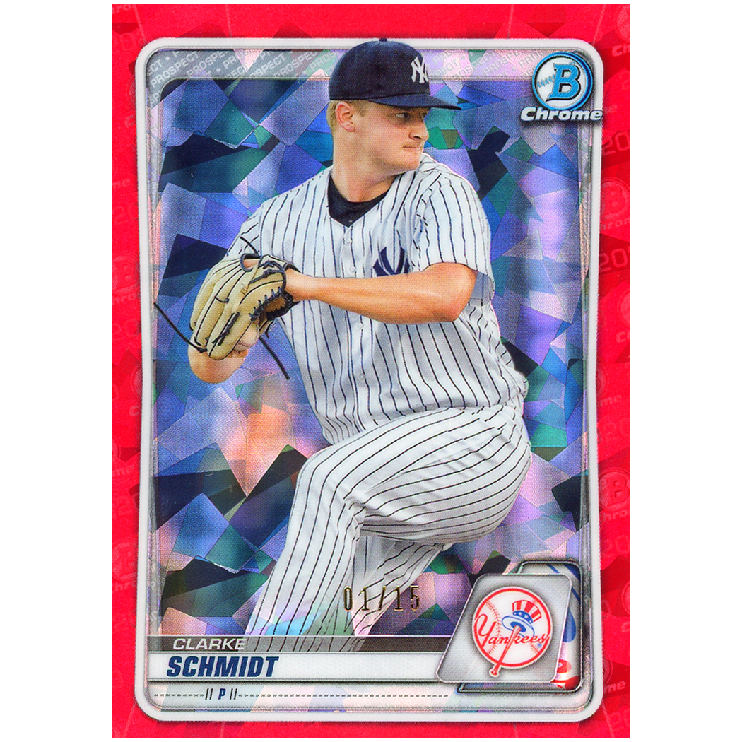 2020 Bowman Chrome Sapphire Clarke Schmidt (Red)
