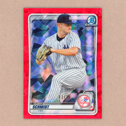2020 Bowman Chrome Sapphire Clarke Schmidt (Red)