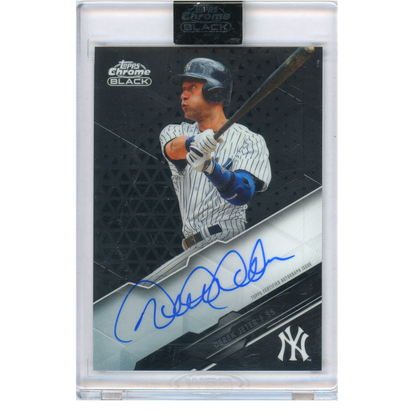 2020 Topps Chrome Black Derek Jeter Autograph