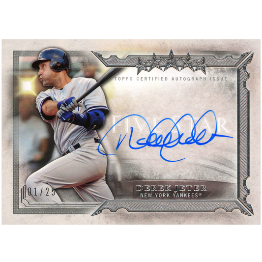 2020 Topps Five Star Derek Jeter Autograph