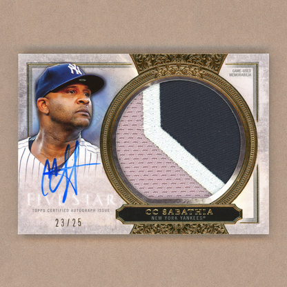 2020 Topps Five Star C.C Sabathia Autograph