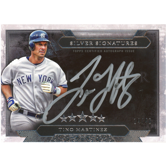 2020 Topps Five Star Tino Martinez Autograph (Silver Ink)