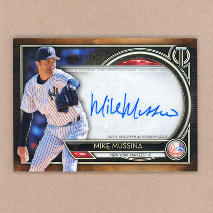 2020 Topps Tribute Mike Mussina Autograph
