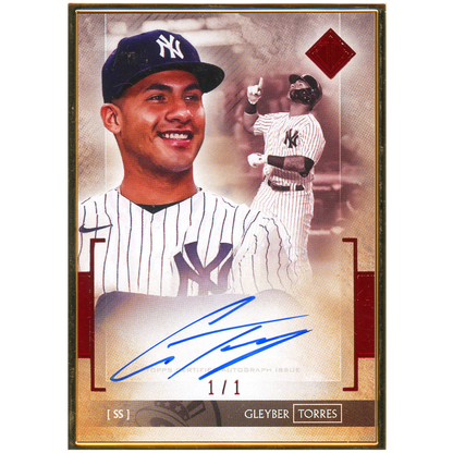 2020 Topps Transcendent Gleyber Torres Autograph (Red)