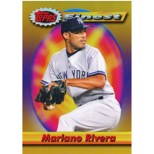 2021 Topps Finest Flashback Mariano Rivera (Gold)