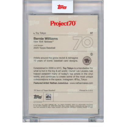 2021 Topps Project 70 Bernie Williams