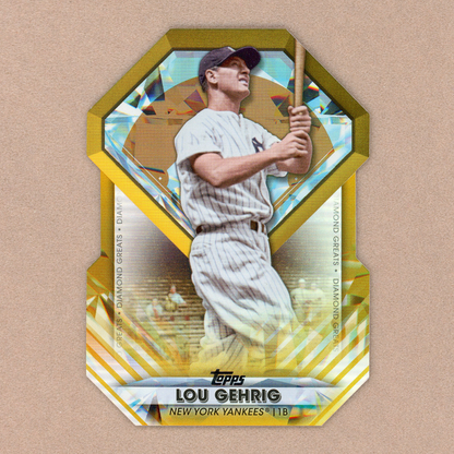 2022 Topps Series 2 Lou Gehrig Diamond Greats