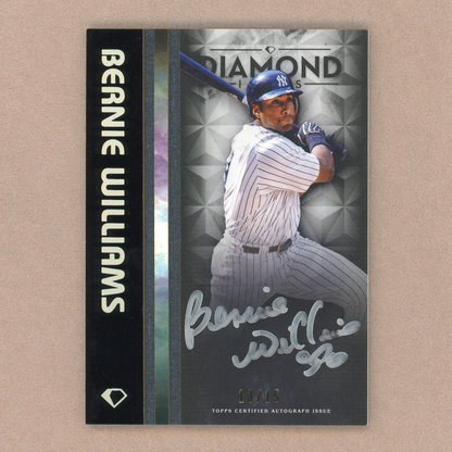 2023 Topps Diamond Icons Bernie Williams Autograph (Silver Ink)