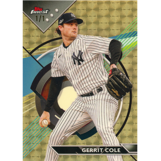 2023 Topps Finest Gerrit Cole (Superfractor)