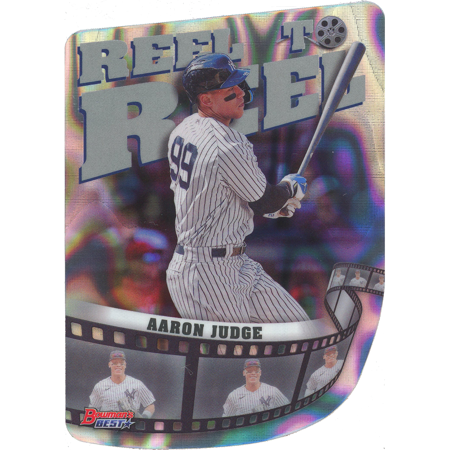 2023 Bowman's Best Aaron Judge Reel to Reel (Lava Refractor)