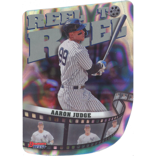 2023 Bowman's Best Aaron Judge Reel to Reel (Lava Refractor)