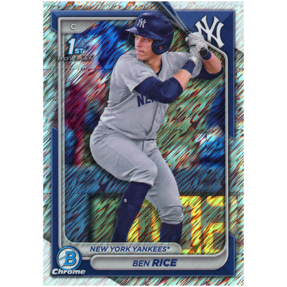 2024 Bowman Chrome Ben Rice Shimmer