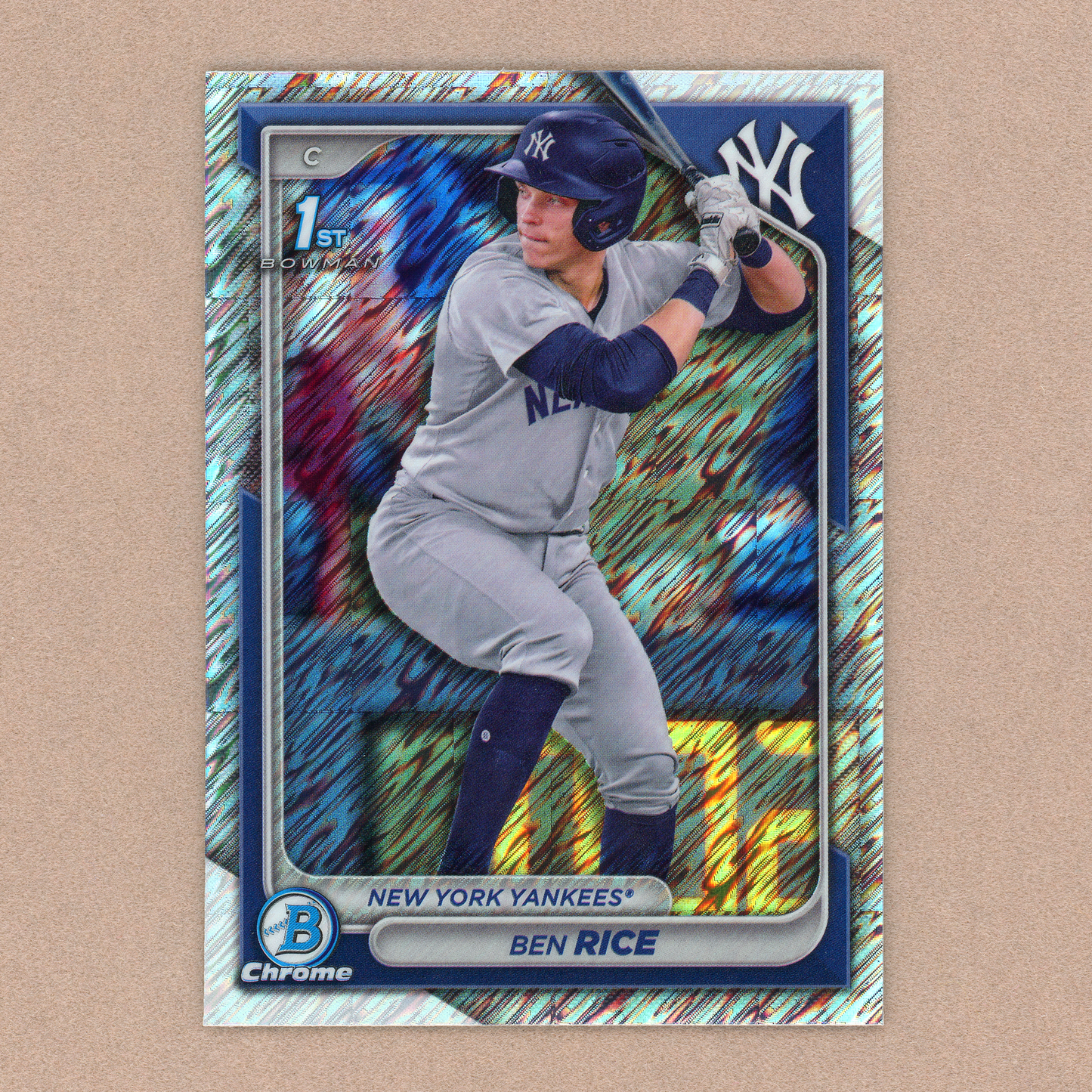 2024 Bowman Chrome Ben Rice Shimmer