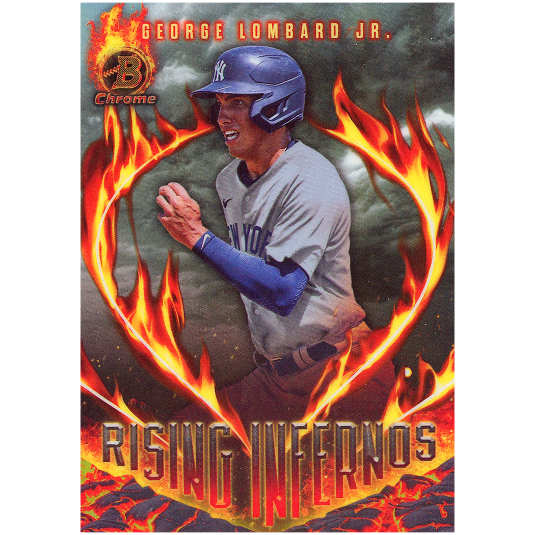 2024 Bowman Chrome George Lombard Jr. Rising Infernos