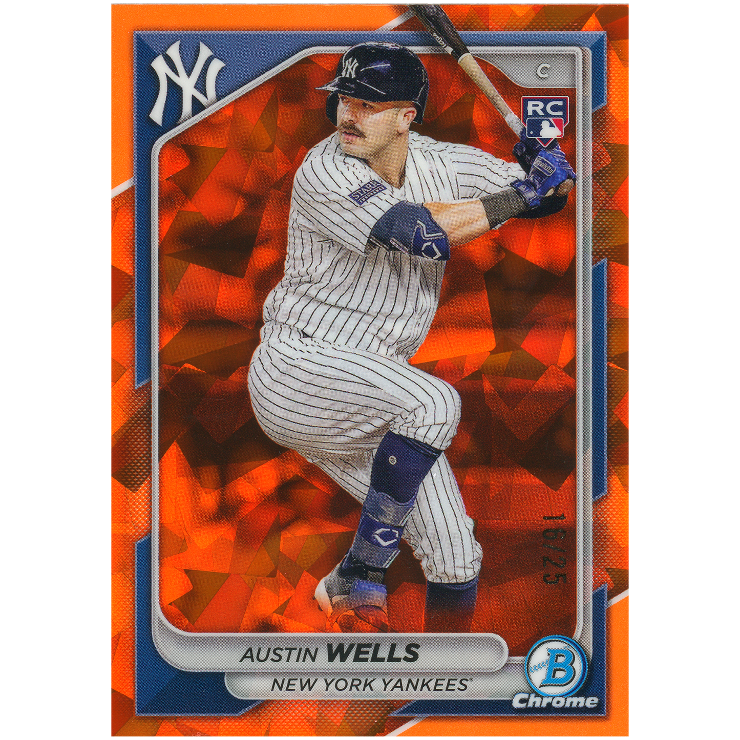 2024 Bowman Chrome Sapphire Austin Wells RC