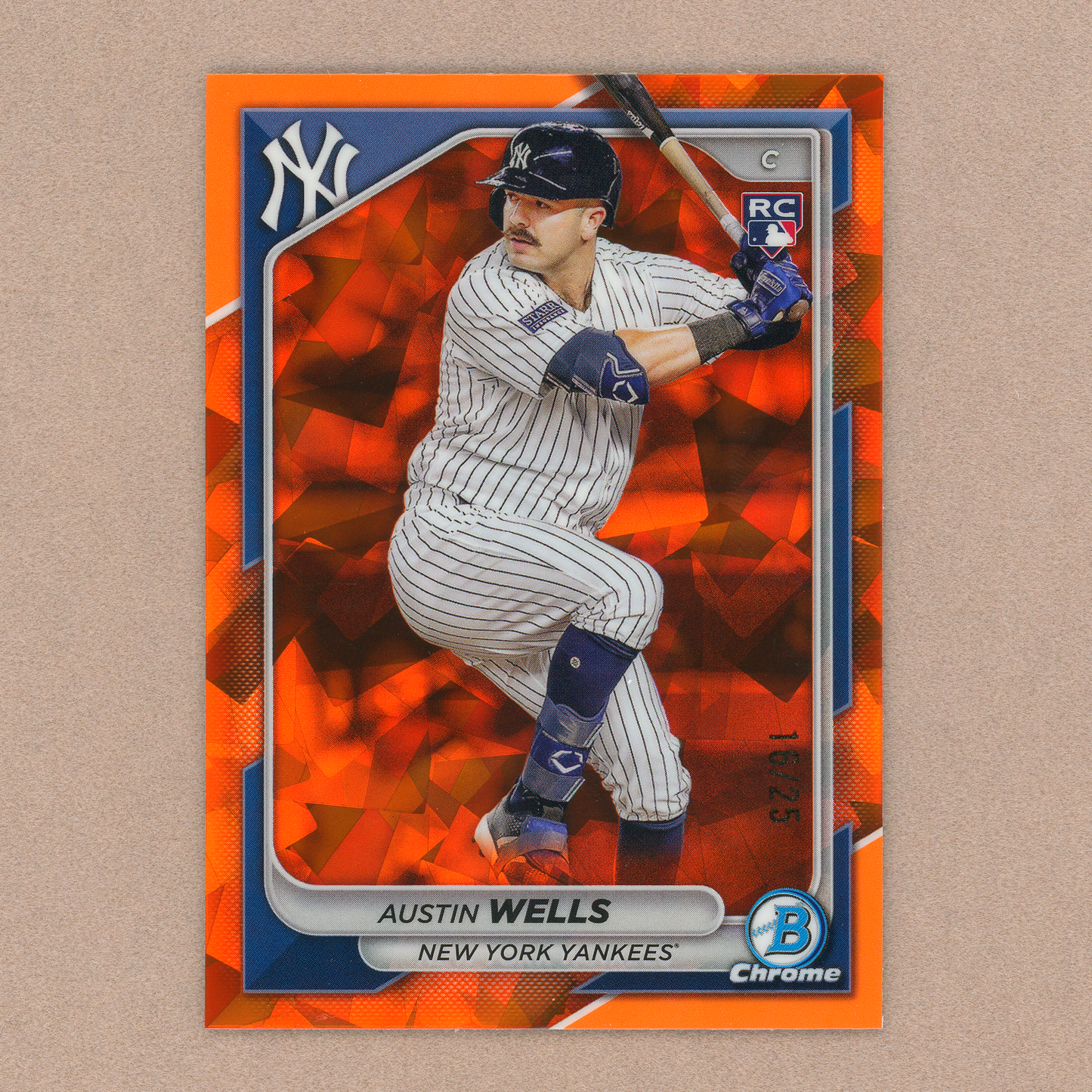 2024 Bowman Chrome Sapphire Austin Wells RC