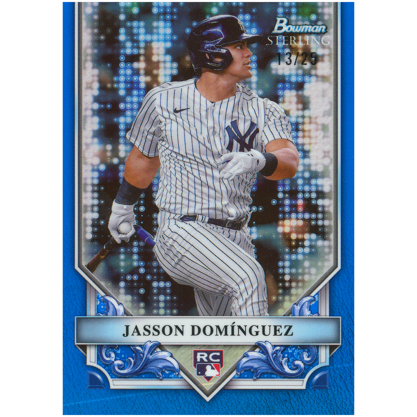 2024 Bowman Sterling Jasson Dominguez RC (Blue)