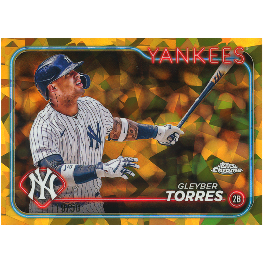 2024 Topps Chrome Sapphire Gleyber Torres (Gold)