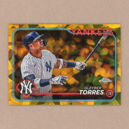2024 Topps Chrome Sapphire Gleyber Torres (Gold)