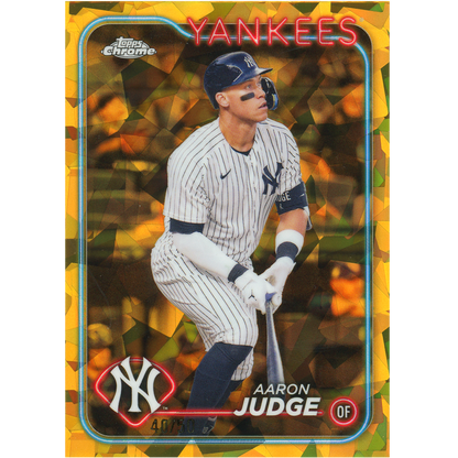2024 Topps Chrome Sapphire Aaron Judge (Gold)