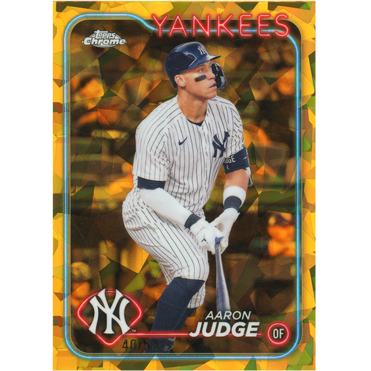 2024 Topps Chrome Sapphire Aaron Judge (Gold)