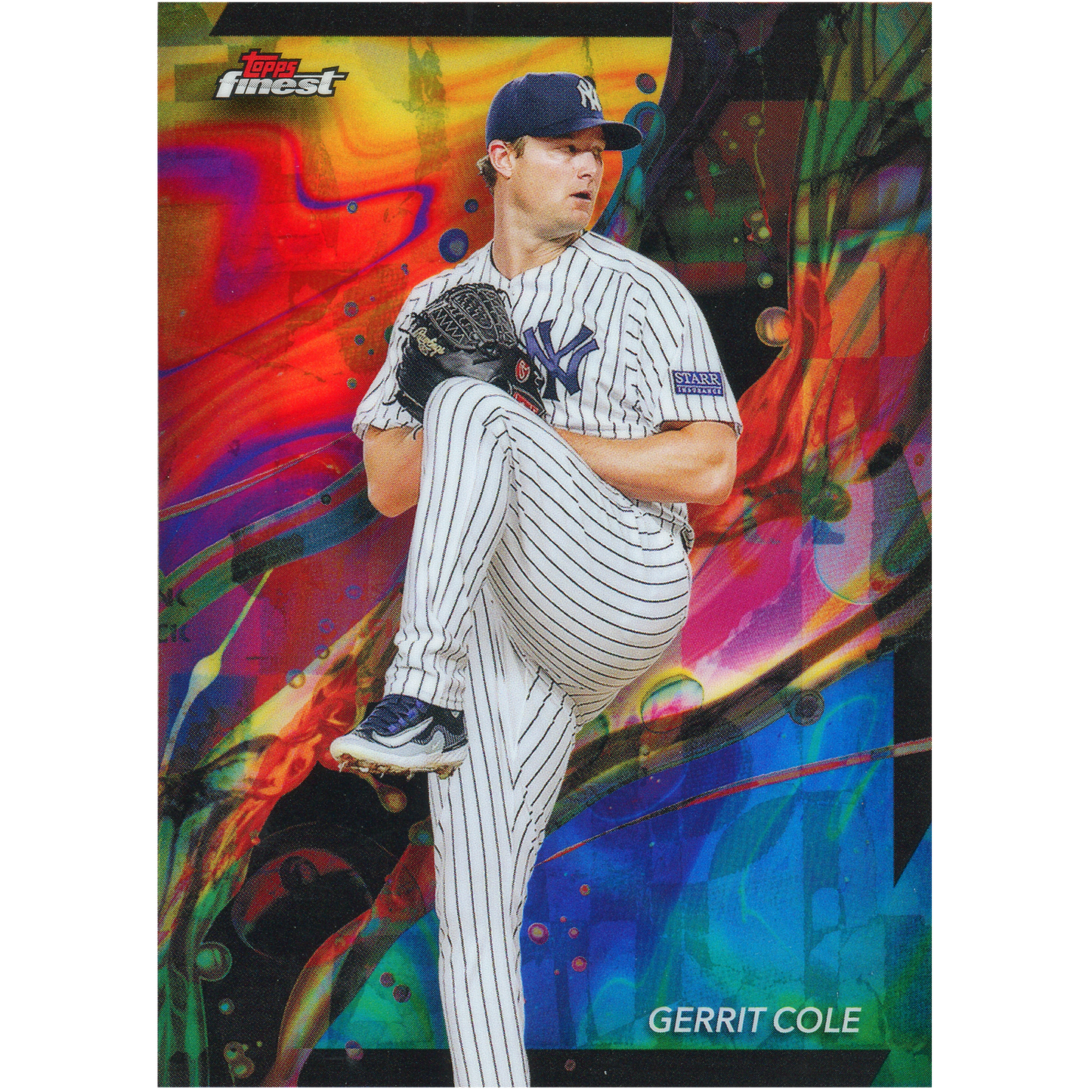 2024 Topps Finest Gerrit Cole (Oil Spill - Common)