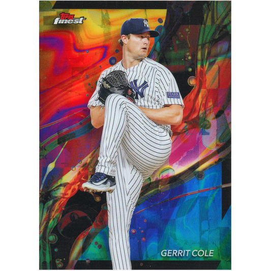 2024 Topps Finest Gerrit Cole (Oil Spill - Common)