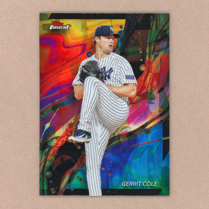 2024 Topps Finest Gerrit Cole (Oil Spill - Common)