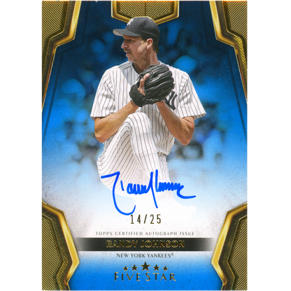 2024 Topps Five Star Randy Johnson Autograph (Blue)