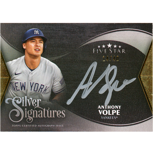 2024 Topps Five Star Anthony Volpe Autograph (Silver Ink)