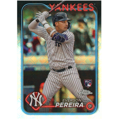 2024 Topps Chrome Logofractor Everson Pereira