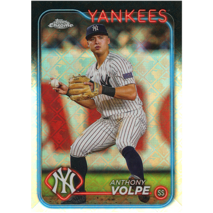 2024 Topps Chrome Logofractor Anthony Volpe