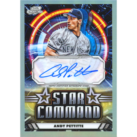 2024 Topps Cosmic Chrome Andy Pettitte Autograph