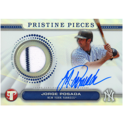 2024 Topps Pristine Jorge Posada Autograph Relic