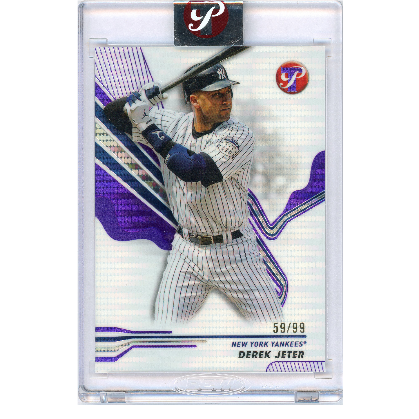 2024 Topps Pristine Derek Jeter (Purple Pristine)