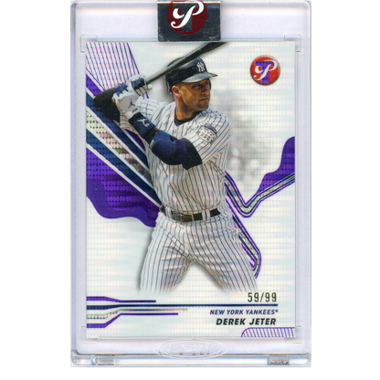 2024 Topps Pristine Derek Jeter (Purple Pristine)